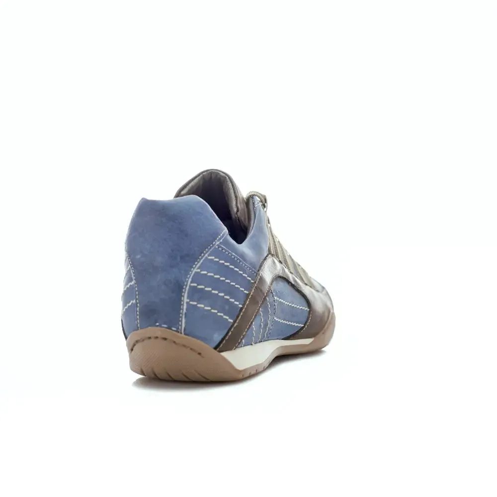 Men's GrandPrix Sneaker in Laguna Seca (Ocean Blue and Sand)