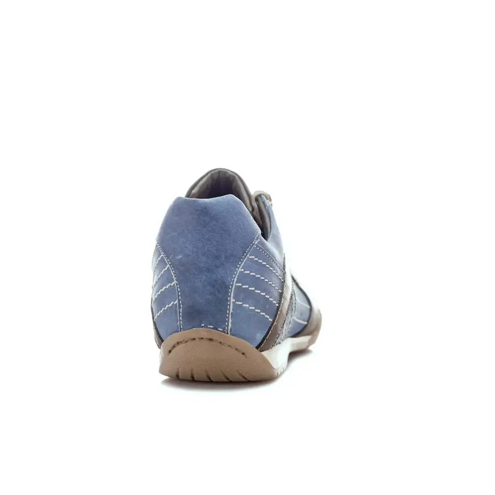 Men's GrandPrix Sneaker in Laguna Seca (Ocean Blue and Sand)