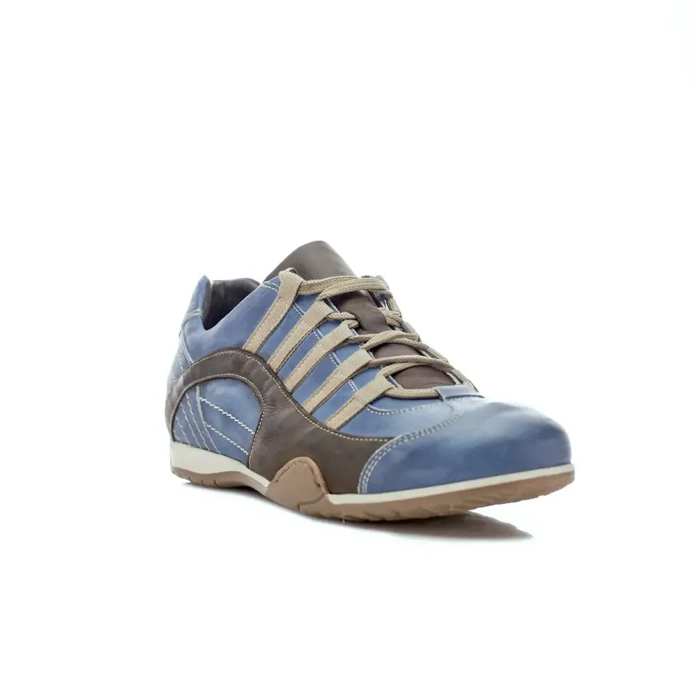 Men's GrandPrix Sneaker in Laguna Seca (Ocean Blue and Sand)
