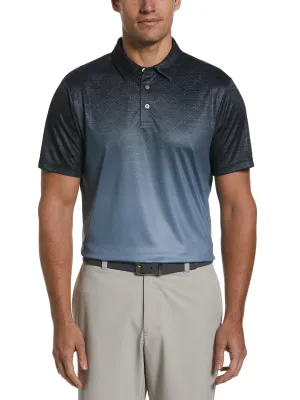 Men's Ombre Print Golf Polo