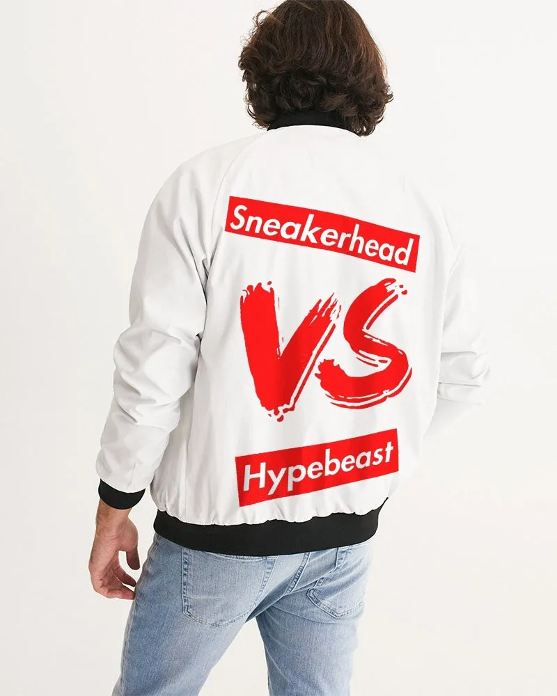 Men's "Sneakerhead vs Hypebeast" Bomber Jacket