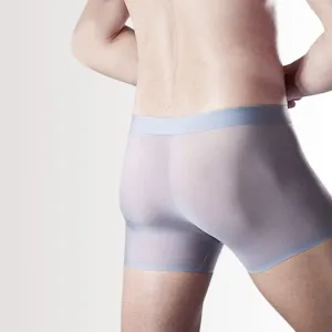 Men's Ultra Thin Ice Silk Underpants (4-Pack) - JEWYEE - ZJ026