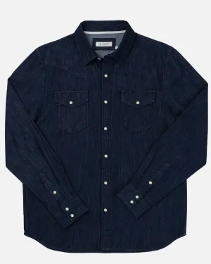 Mid Weight Denim - Western Shirt - Dark Wash H3