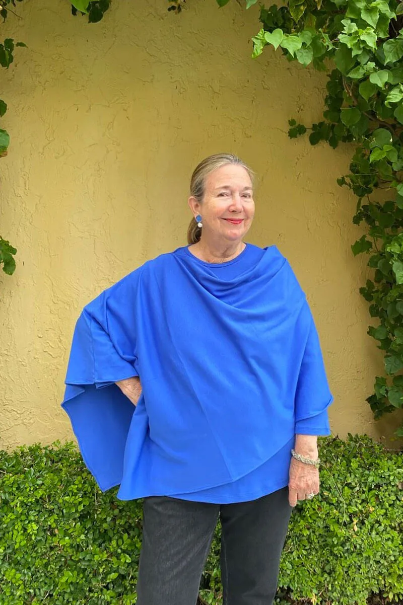 Mildred Hoit Topper - Cobalt