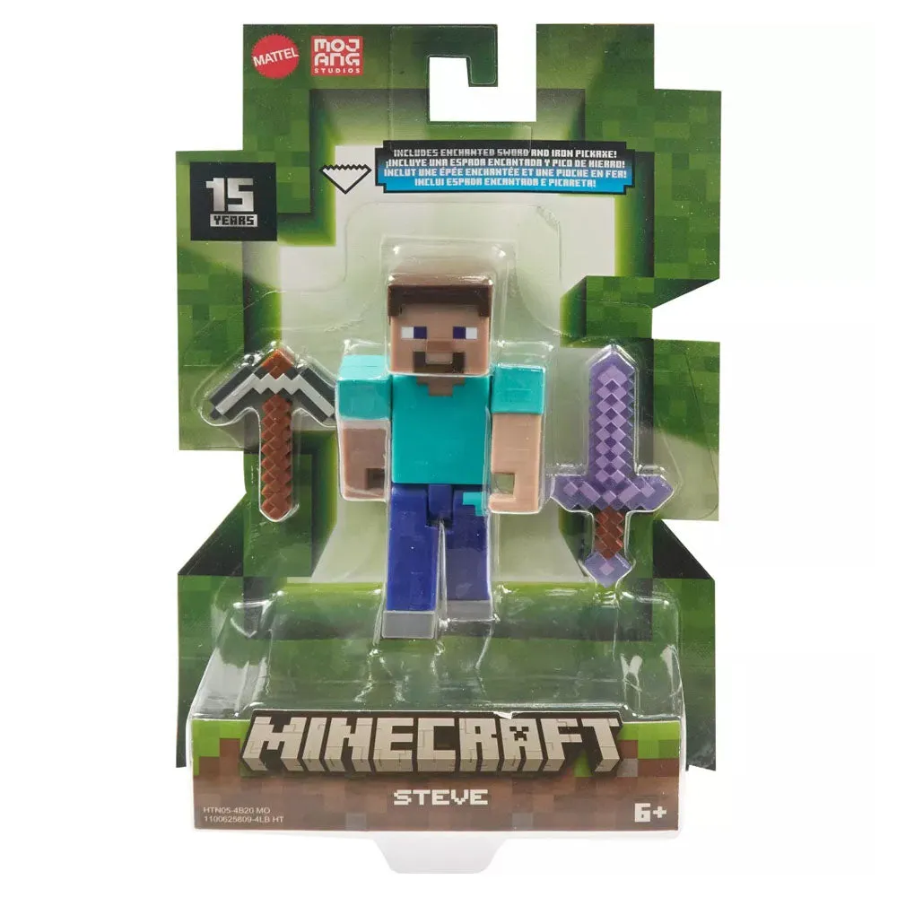 Minecraft 15th Anniversary - Steve Figure