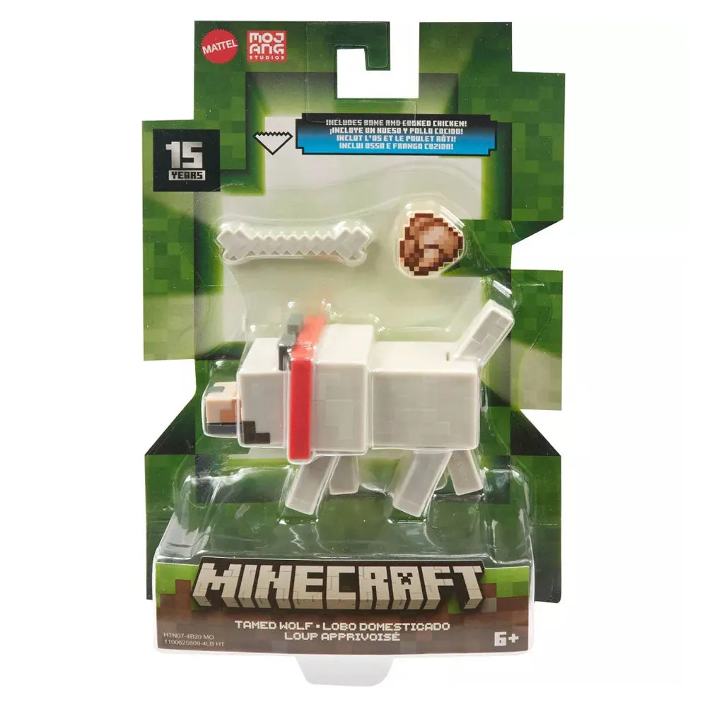 Minecraft 15th Anniversary - Tamed Wolf Figure