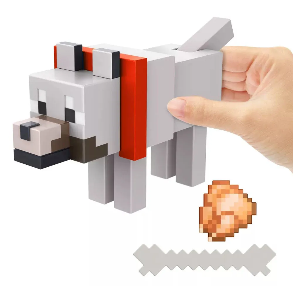 Minecraft 15th Anniversary - Tamed Wolf Figure