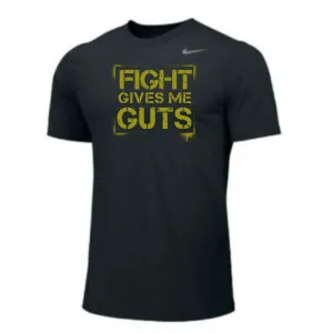 MOSSA Nike Men's Legend Short Sleeve T-Shirt (black) - Fight Stencil GIVES ME Logo
