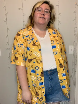 Music Man Inspired Arcade Carpet Button-Ups