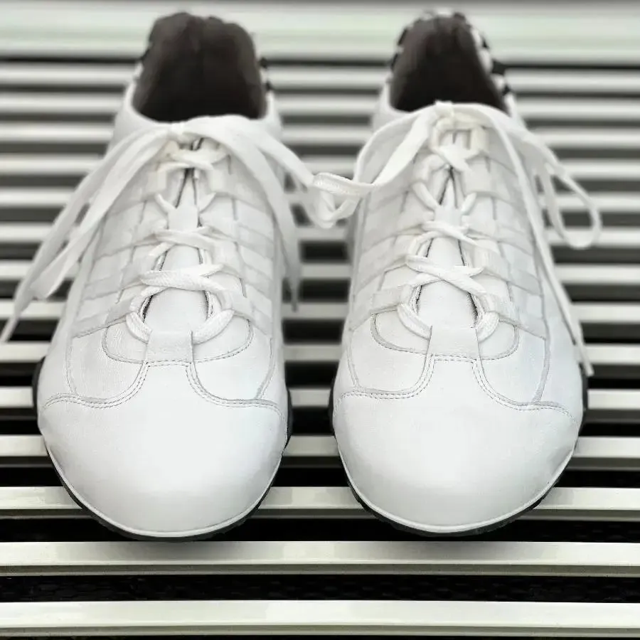 ***NEW *** Men's Racing Sneaker in White