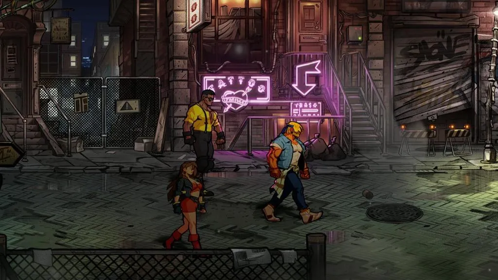 Nintendo Switch Streets of Rage 4 with Keyring and Artbook (EU)