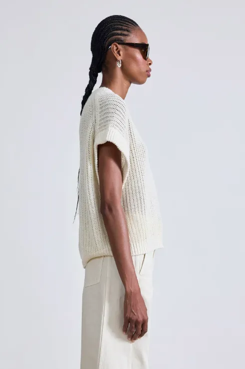 Oliva Linen Vest