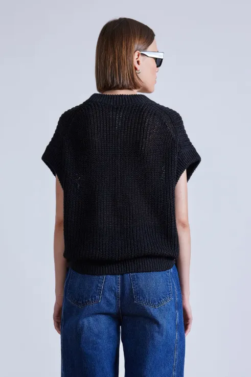 Oliva Linen Vest