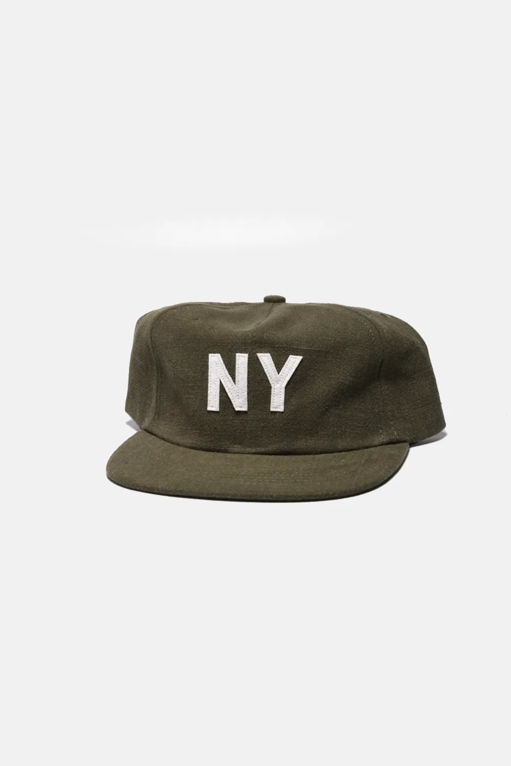 Olive Linen New York Hat