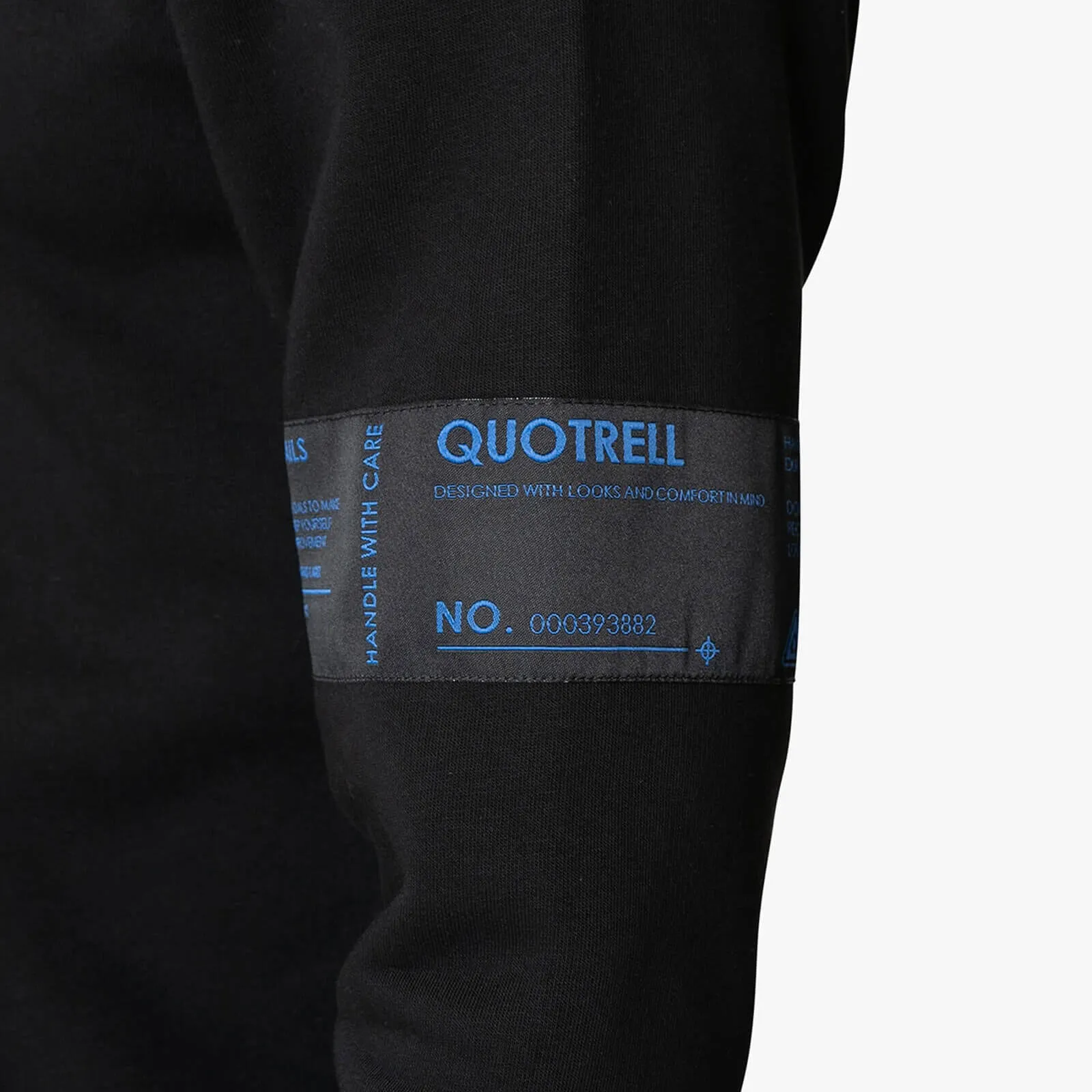 OMEGA HOODIE | BLACK/COBALT