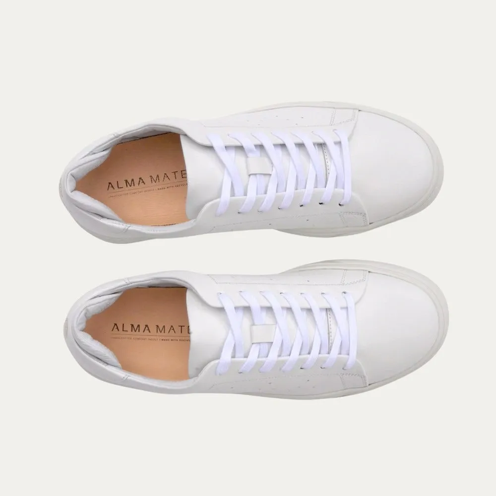OMNI White Leather