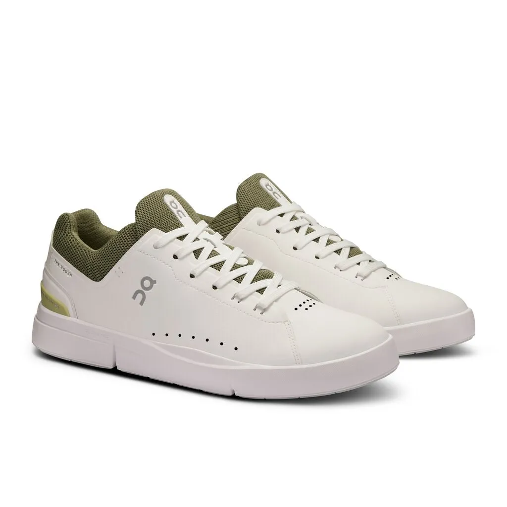On Running The Roger Advantage (Mens) - White/Olive