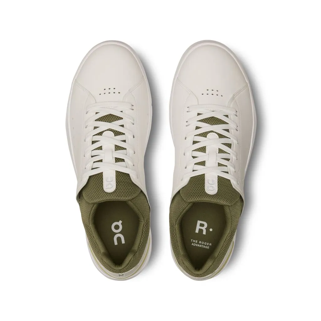 On Running The Roger Advantage (Mens) - White/Olive