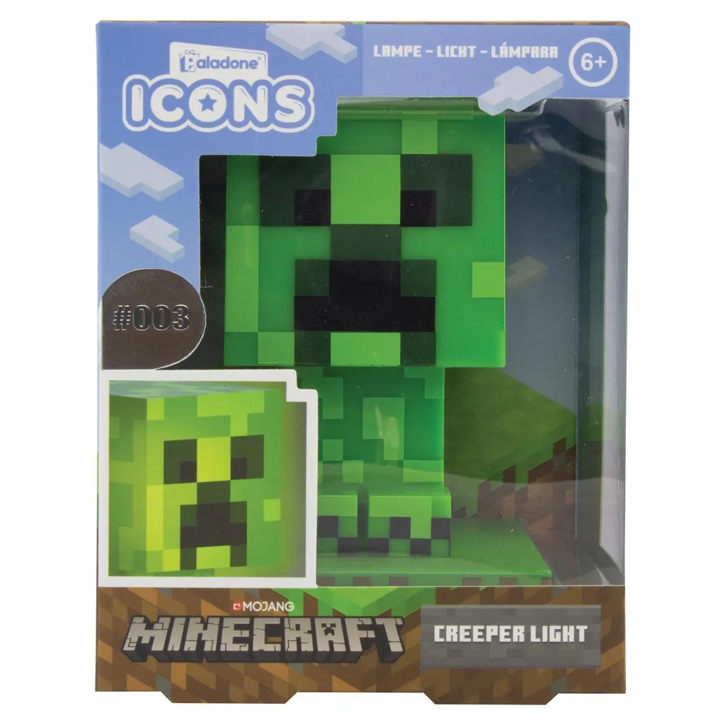 Paladone Minecraft Creeper Icon Light V2 (003)