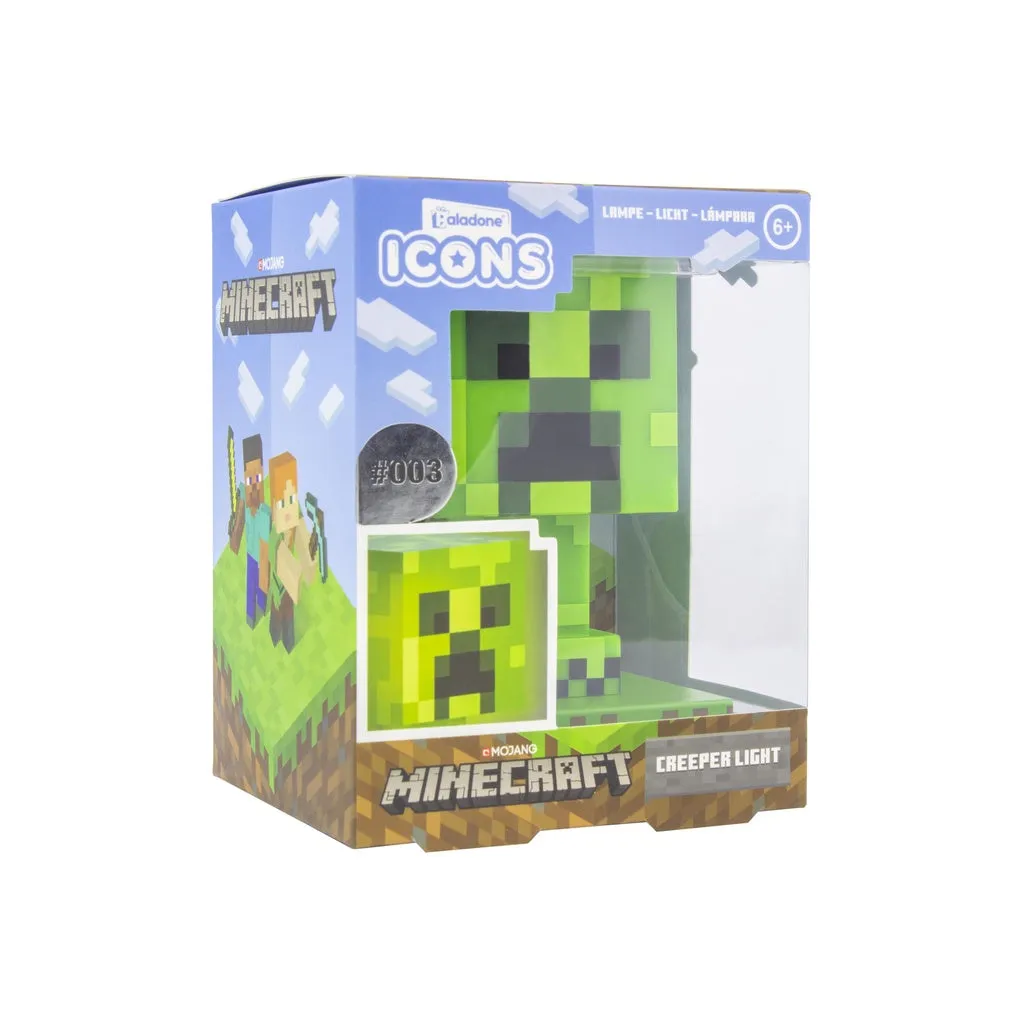 Paladone Minecraft Creeper Icon Light V2 (003)
