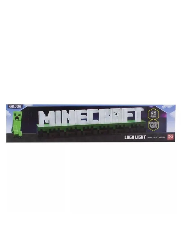 Paladone Minecraft Logo Light