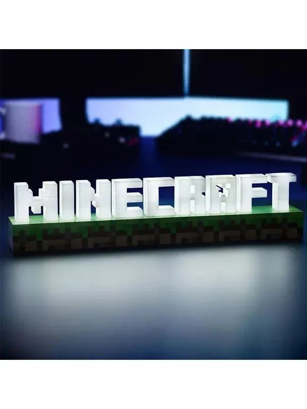 Paladone Minecraft Logo Light