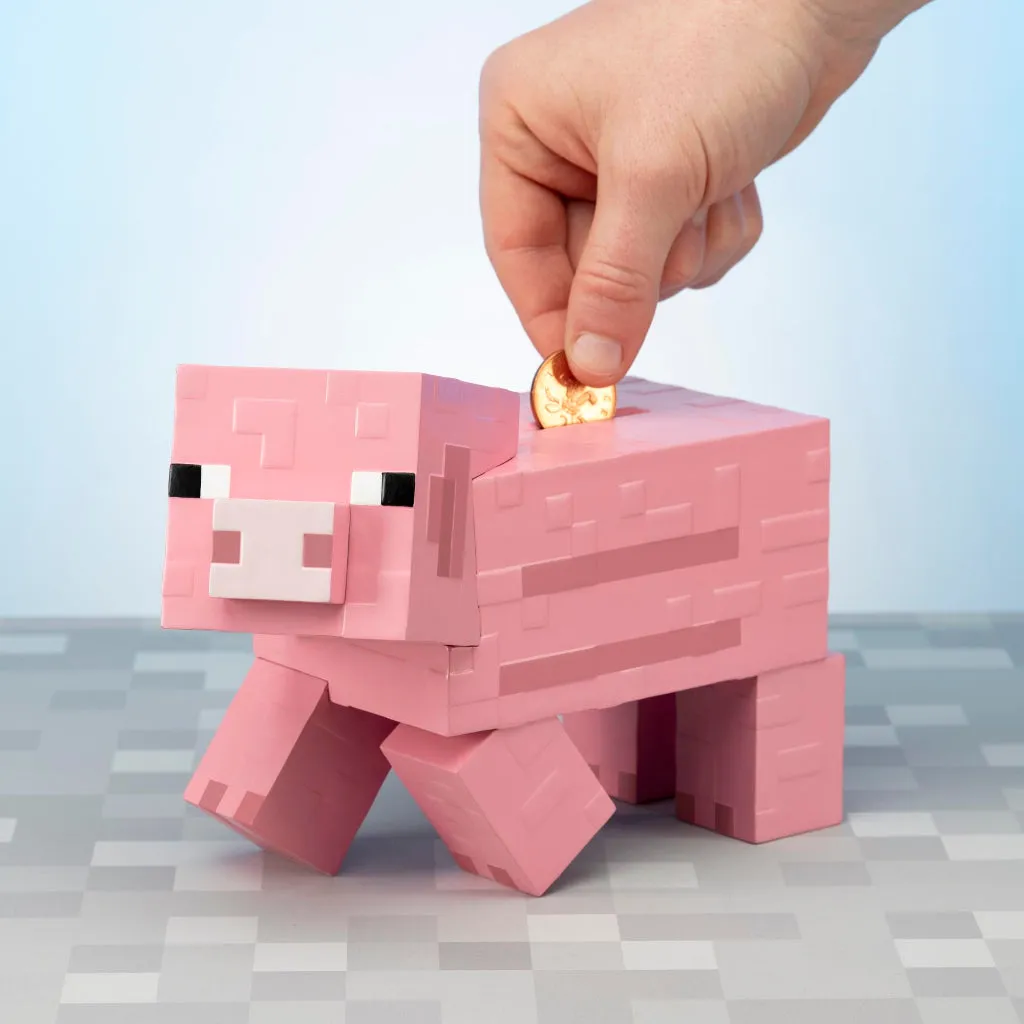 Paladone Minecraft Pig Money Bank