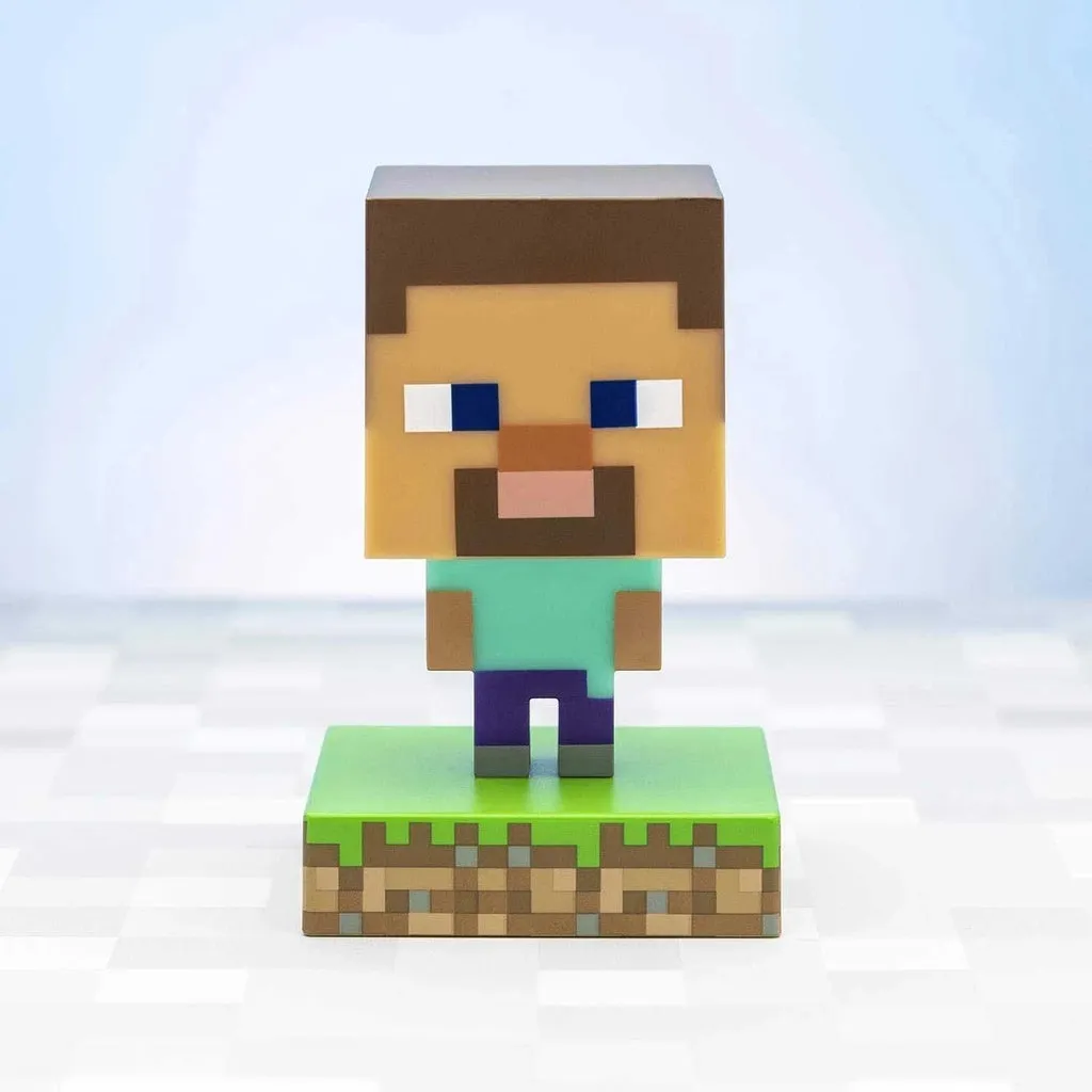 Paladone Minecraft Steve Icon Light V2 (001)