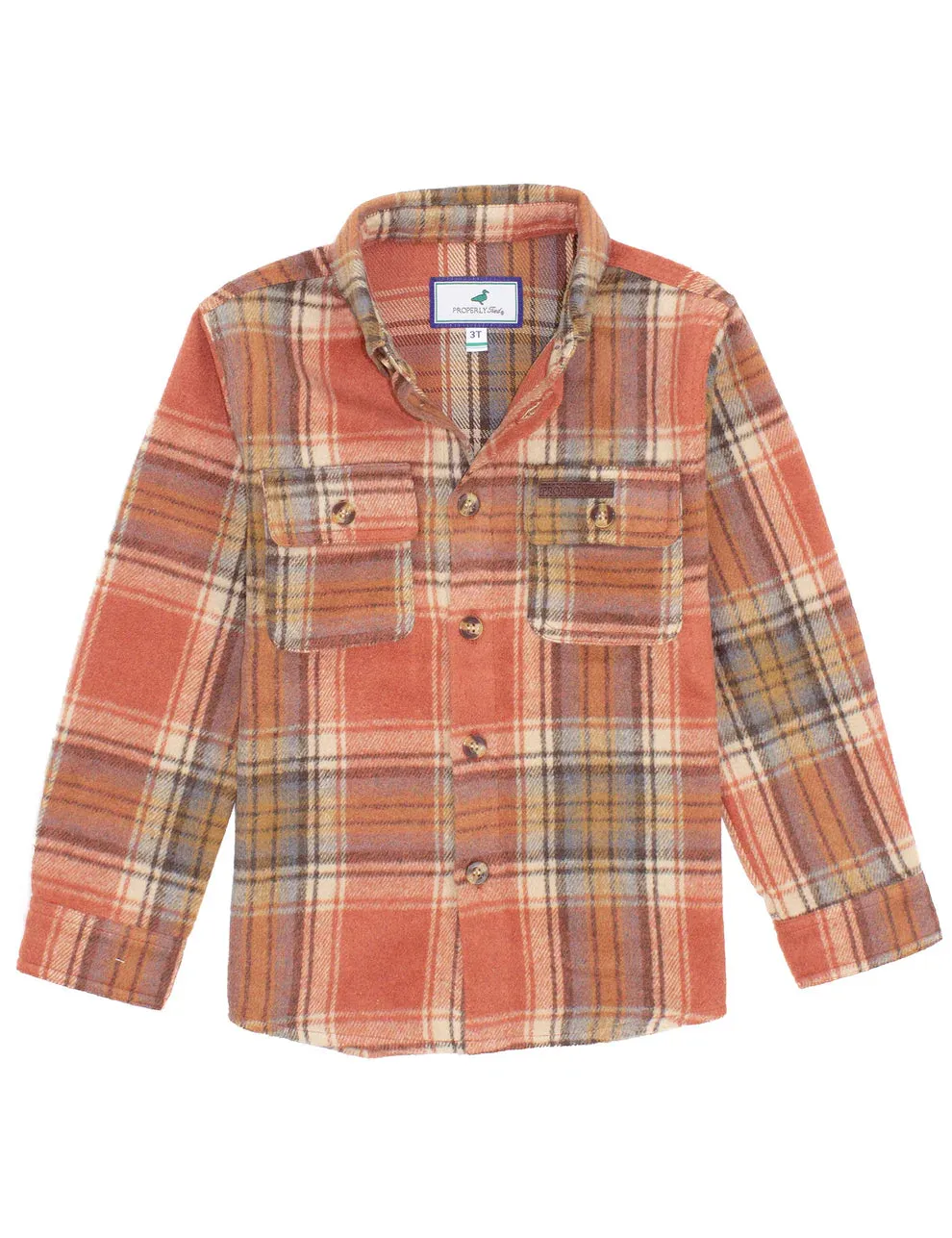 Properly Tied Ranch Flannel Dress Shirt
