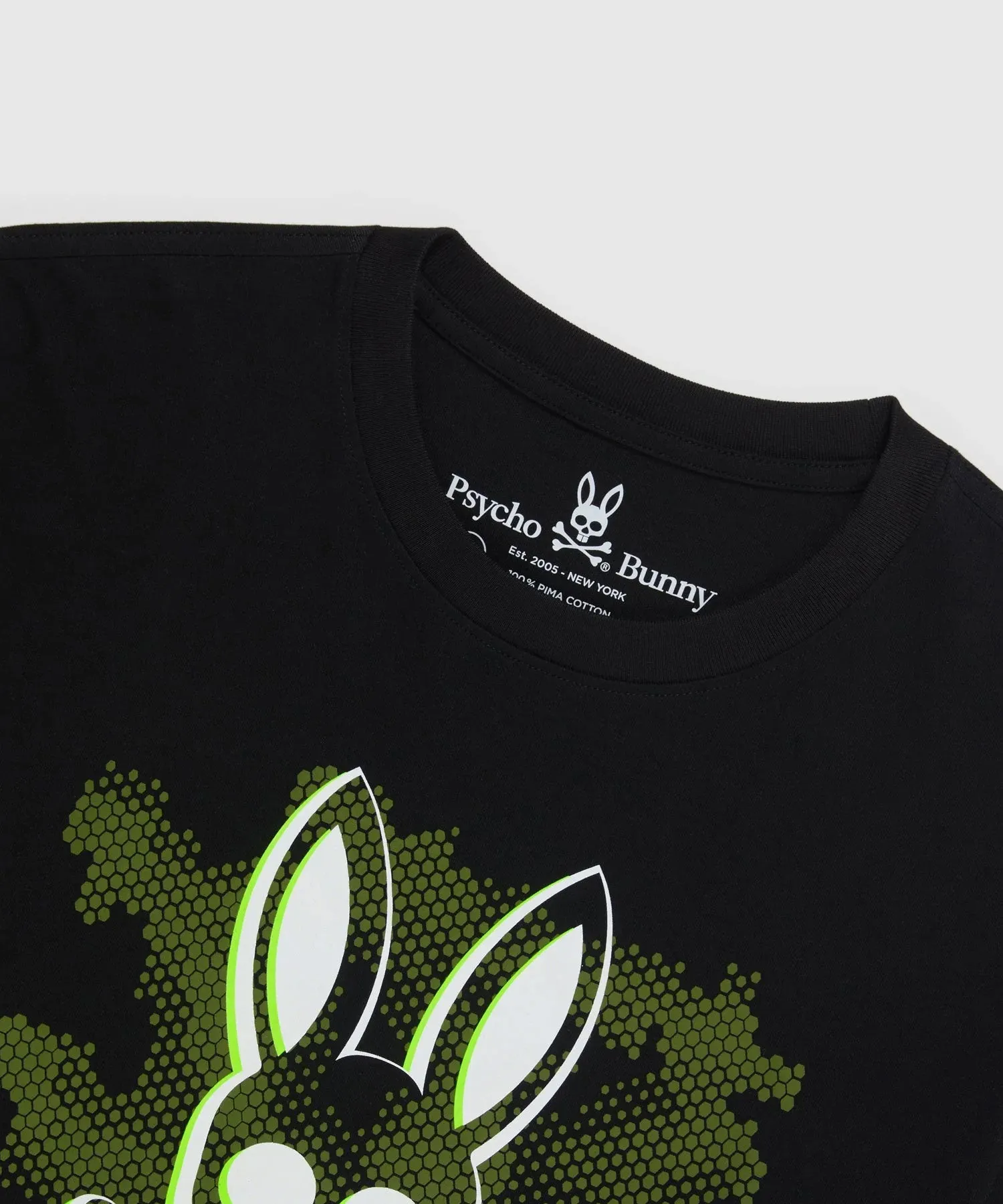 Psycho Bunny Rockaway Graphic Tee - Black
