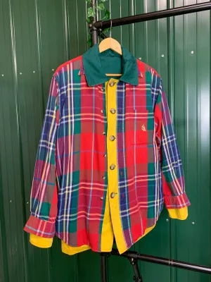 "1 of 1" Nautica Reversible Trench Coat (L)