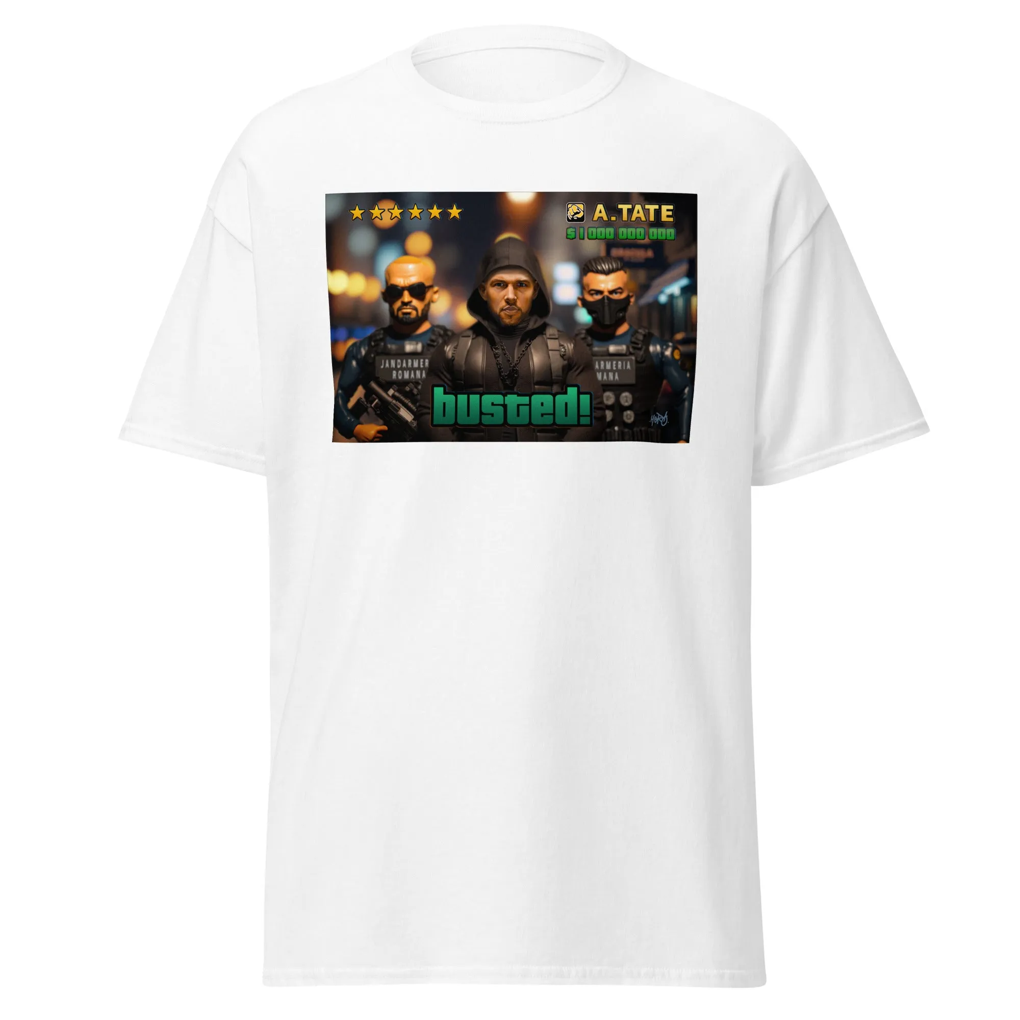 "Tate's Busted" classic tee