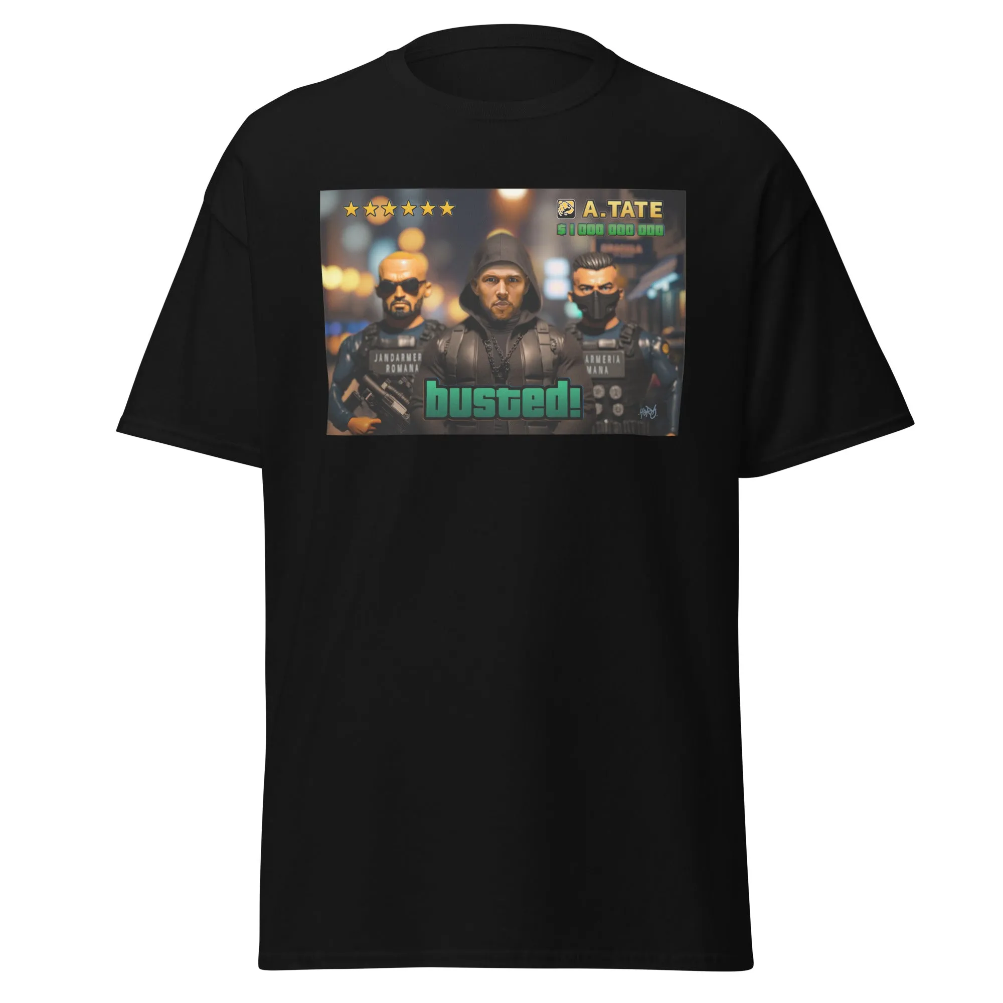 "Tate's Busted" classic tee