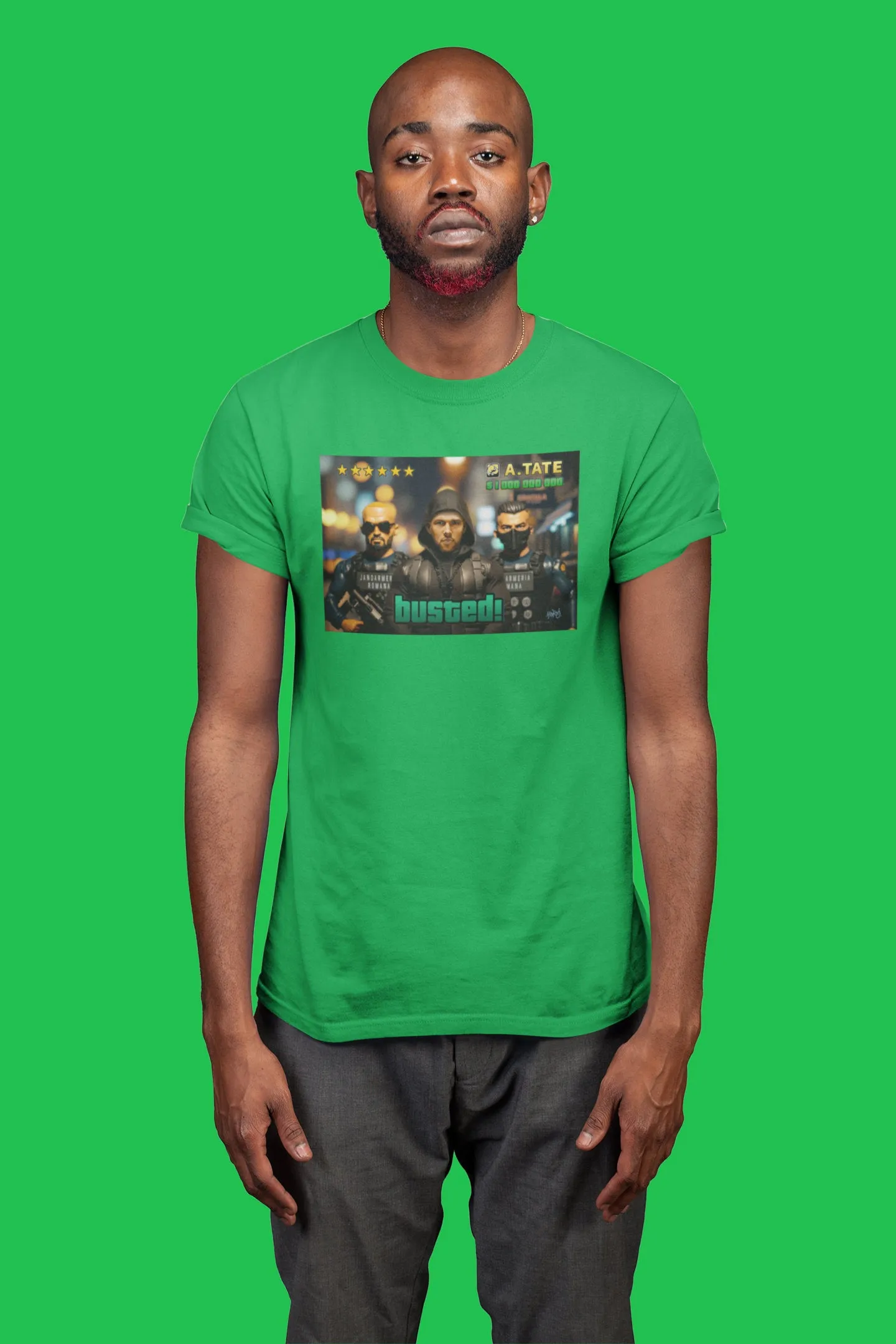 "Tate's Busted" classic tee