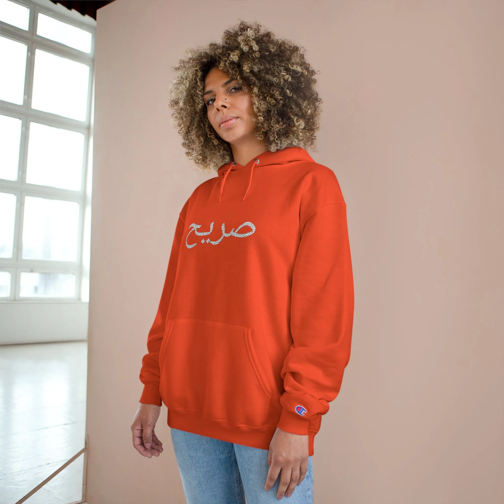 Raw sushi "RAW ARABIC" orang Champion Hoodie (LIMITED)