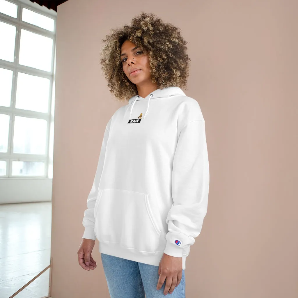 Raw Sushi "RAW STAMP X Garfield" Champion Hoodie