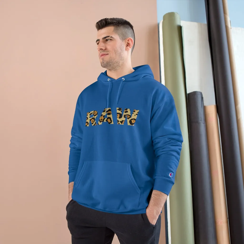 Raw Sushi x Champion "Raw Leopard" Hoodie