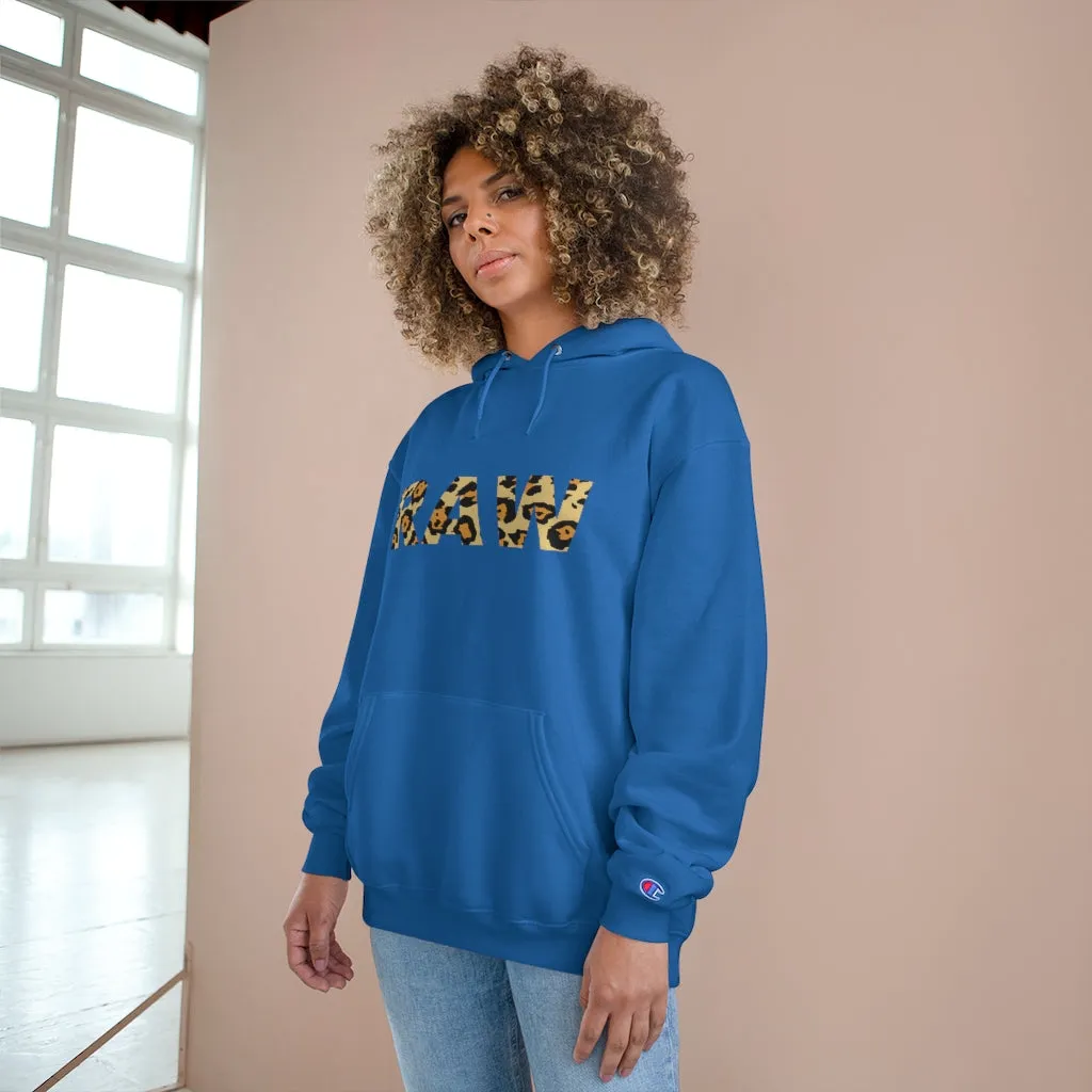 Raw Sushi x Champion "Raw Leopard" Hoodie