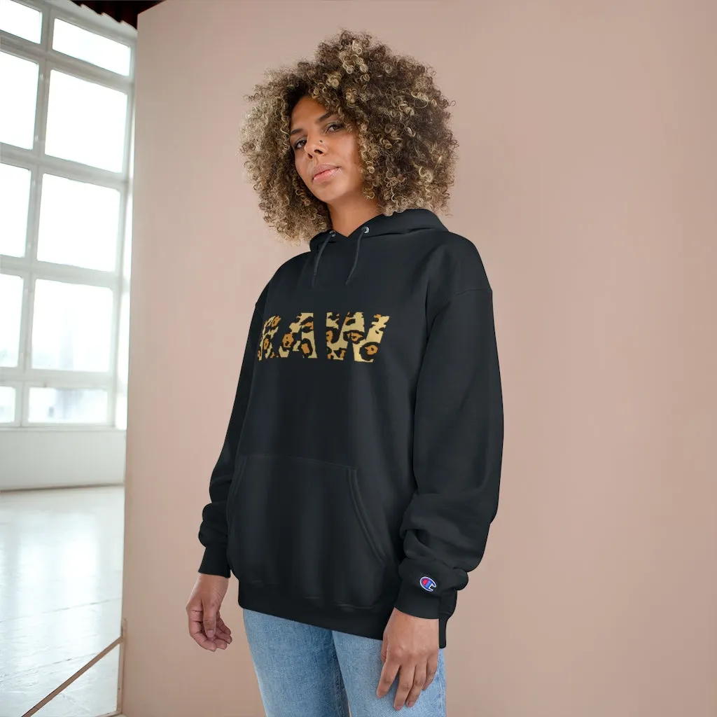 Raw Sushi x Champion "Raw Leopard" Hoodie