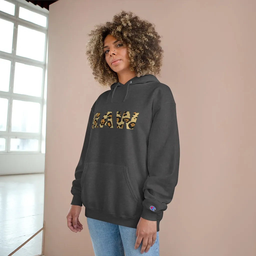Raw Sushi x Champion "Raw Leopard" Hoodie