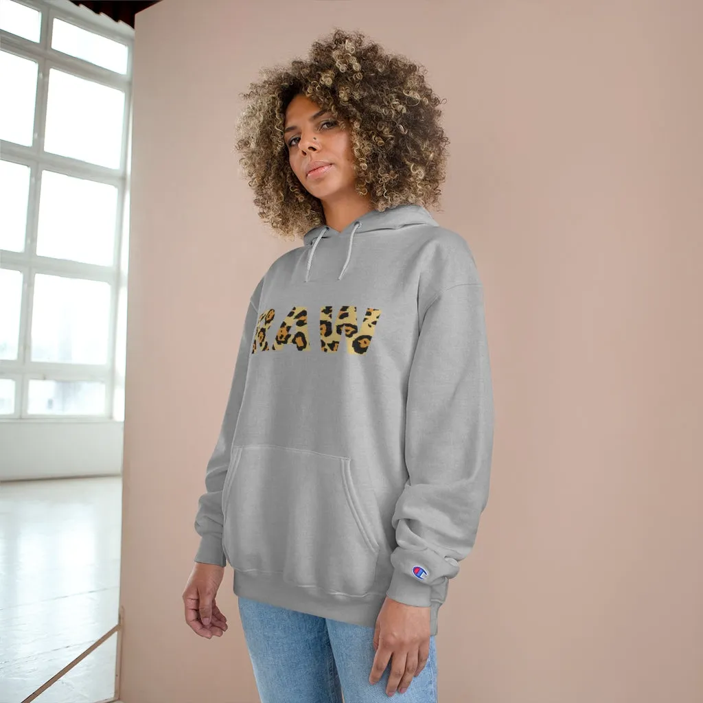 Raw Sushi x Champion "Raw Leopard" Hoodie