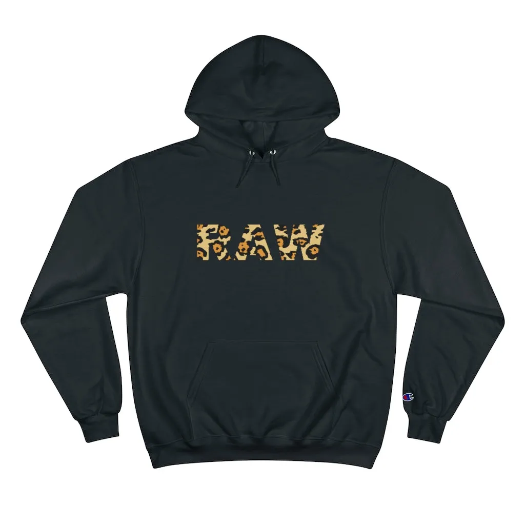 Raw Sushi x Champion "Raw Leopard" Hoodie