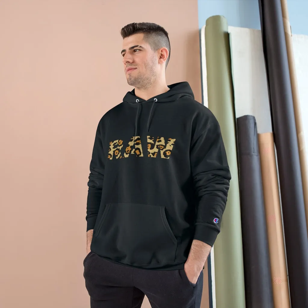 Raw Sushi x Champion "Raw Leopard" Hoodie
