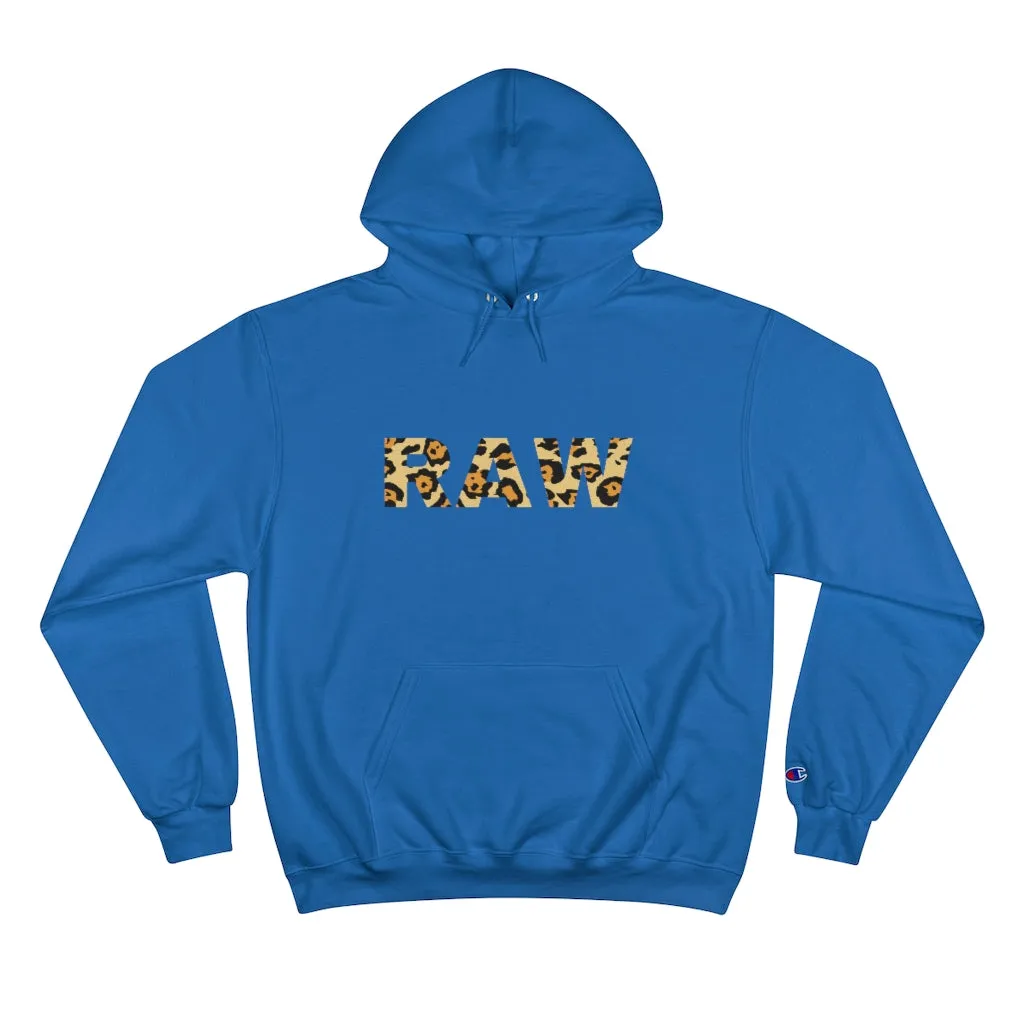 Raw Sushi x Champion "Raw Leopard" Hoodie