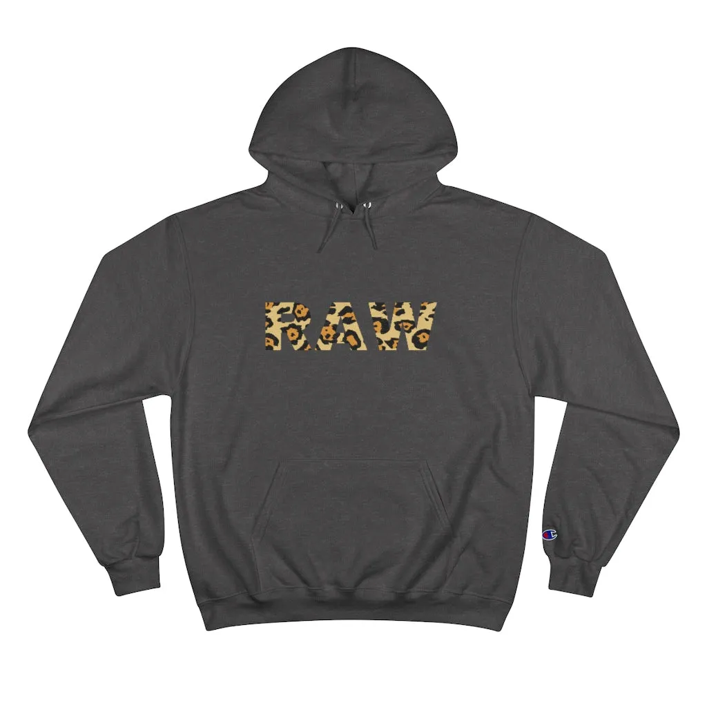 Raw Sushi x Champion "Raw Leopard" Hoodie
