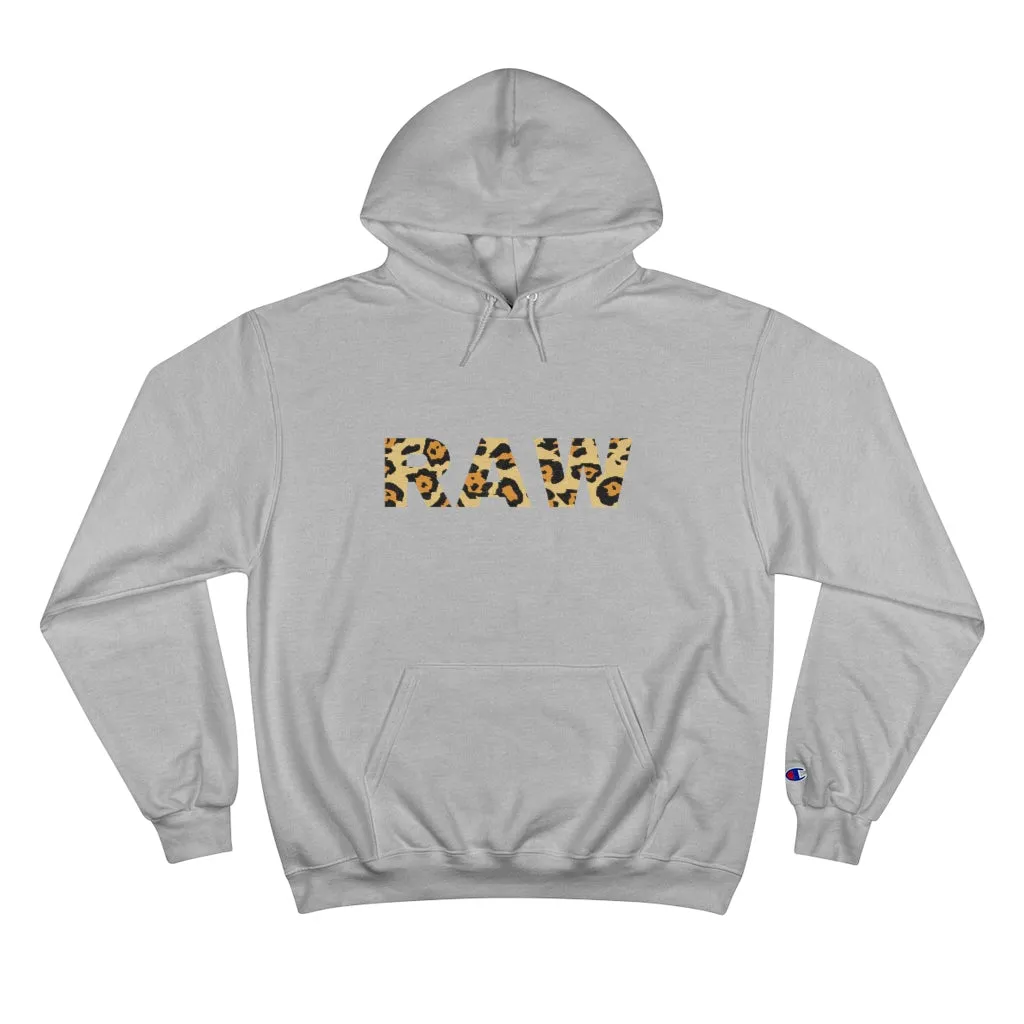 Raw Sushi x Champion "Raw Leopard" Hoodie