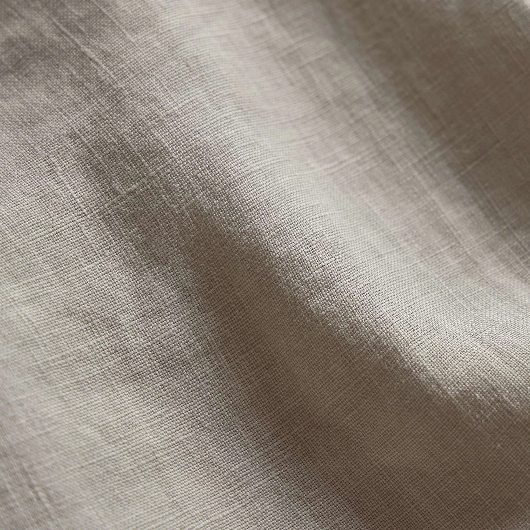 Relaxed Fit Linen Short - Salt Pigment
