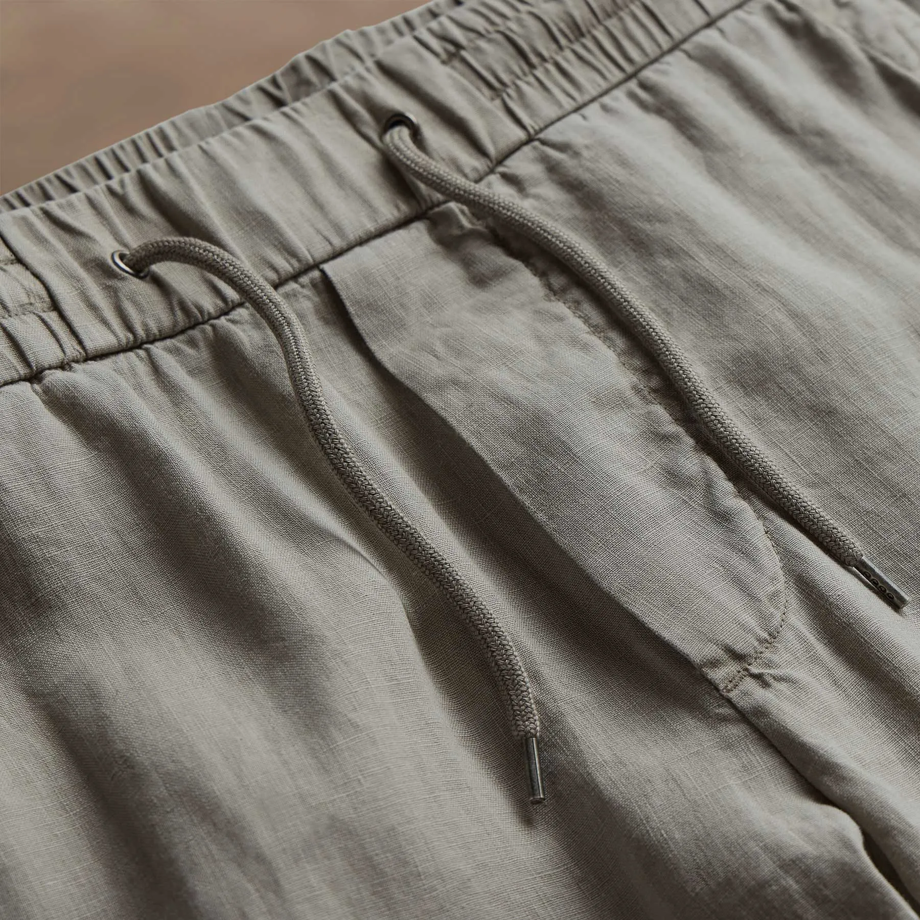 Relaxed Linen Pant - Mineral Pigment