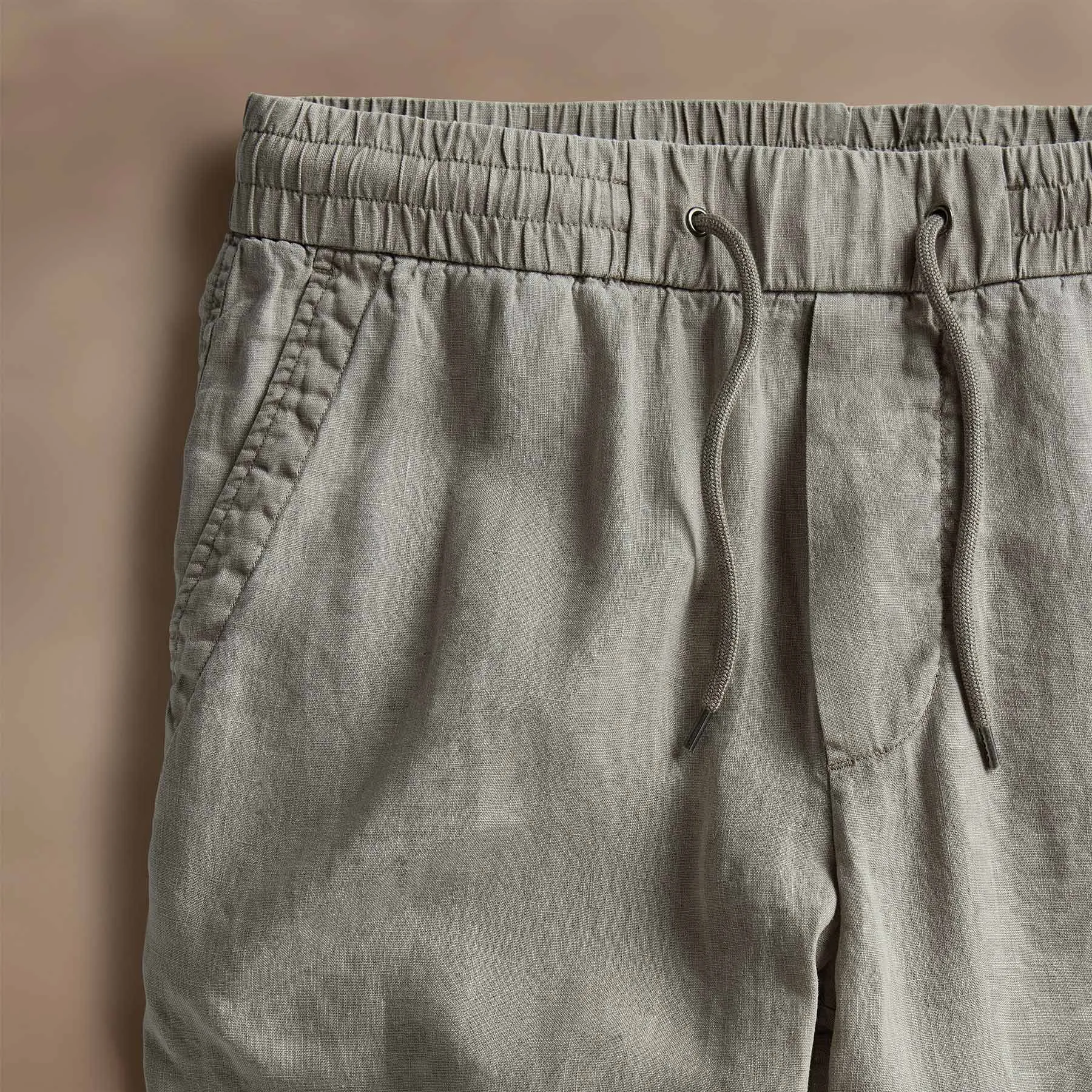 Relaxed Linen Pant - Mineral Pigment