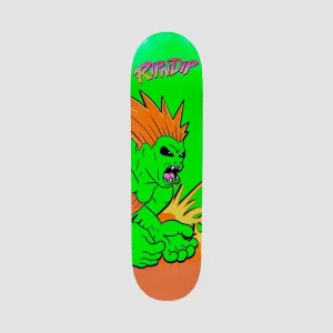 Ripndip Button Mash Skateboard Deck Green - 8.5"